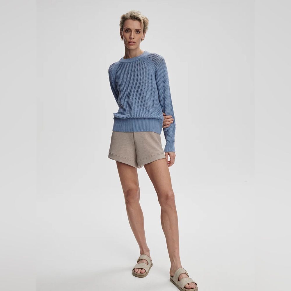 VARLEY CLAY KNIT SWEATER in blue - Picture 4 of 9